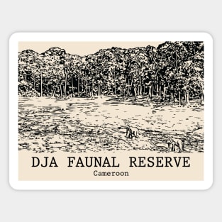Dja Faunal Reserve - Cameroon Magnet
